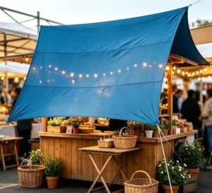 8 x 10 ft UV Rectangular Sunshade Sail Canopy for Patio and Garden