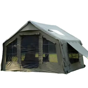 8.0 Luxury Green PVC Four Season Air Inflatable Camping Outdoor Waterproof Tent
