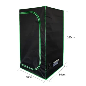80x80x160cm Grow Tent 600D Mylar Hydroponic Indoor Plants Growing Tent Grow Accessories
