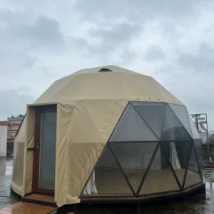 8M 9M 10M Geodesic PVC Round Dome Tent for Camping Hotel