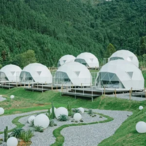 8m Spherical Tent Dome Tent Luxury Glamping Safari Tents Hotel Accommodation Resort Tent Factory Price High Quality Camping Tent