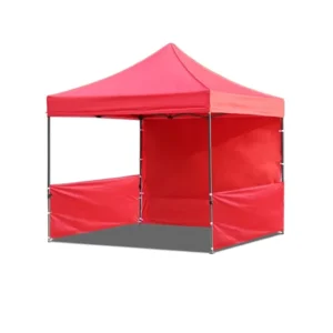 8×8 Pop-Up Canopy Commercial Shelter Square Outdoor Gazebo for Parties and Weddings