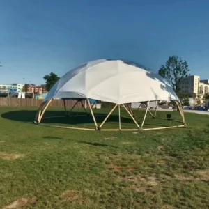 9m Round-Top Tent Outdoor Camping Site Hotel for Lunar Surface Waterproof Canopy Modular Detachable Round-Shaped Dome Tent
