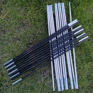 9mm Fiberglass Camping Tent Rods Sunshade Sticks Folding Outdoor Tent Support Poles