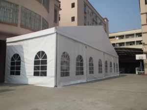 9x12m Party Tent with Full Digital Printing, Easy-Up Outdoor Trade Show Event Tent