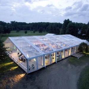 A Frame Canopy Tent Wedding Tent for Party Outdoor 40×20 20×20 100 People Heavy Duty