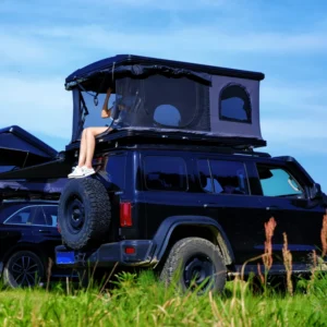 ABS Hard Shell Rooftop Tent Pop up Roof Tent for SUV 4×4 Outdoor Overland Camping Waterproof