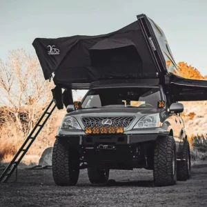 ABS Hard Shell Triangular Side-Opening Rooftop Tent for SUVs