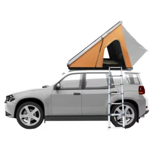 ABS Hardshell Triangle Clamshell Rooftop Tent, 4×4 Off-Road, Waterproof Four-Season, Oxford Cloth