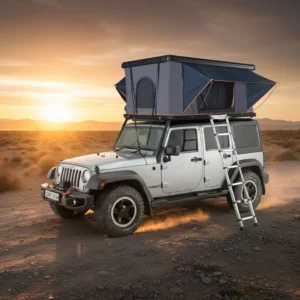 ABS PC Aluminum Alloy Hard Shell Foldable Four-Season Car Rooftop Tent