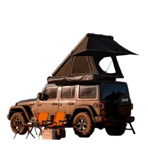 ABS Snail Shell Roof Tent 2-3 Person Hydraulic Automatic Opening Oxford Cloth Four-season