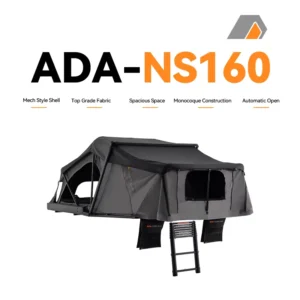 ADA Factory Supply Clamshell Hard Shell Rooftop Tent Reliable Quality for SUV Pickup Truck Overland Camping