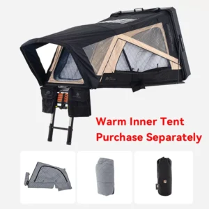 ADA OVERLAND OEM Hard Shell Rooftop Tent Automatic Opening Lightweight for Offroad Camping Vehicles Factory Direct