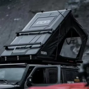 ADA OVERLAND Outdoor Camping Tent Aluminum Shell Triangle Roof Top Tent for 4X4 Off Road Vehicle Thin Thickness