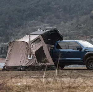 ADA OVERLAND Super Lightweight Weatherproof Soft Shell Roof Top Tent Annex Room 4 Person for Car Camping Outdoor Adventure