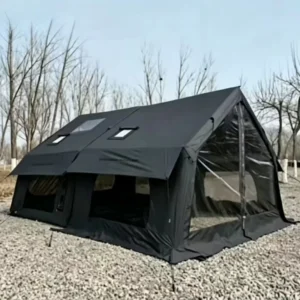 AIR07 Inflatable Tent 7+7 Square Meters Windproof Heightened Breathable for Camping