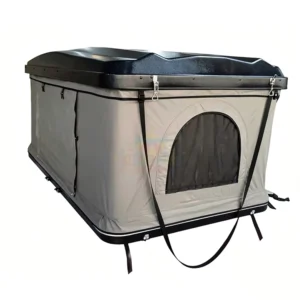 Abs Hard Shell Side Open Waterproof Camping Rooftop Tent Hard Shell Roof Top Tent 2 3 Persons Modern Large Car Roof Tent Set