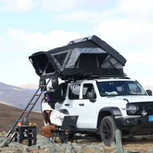 Ada Overland Folding Roof Top Tent Portable Outdoor Tent For 4×4 Off-Road SUV