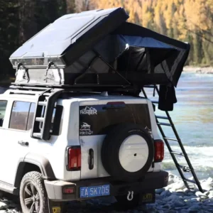 Ada Overland Pu Coating 420d Oxford Lightweight 4×4 Side Open Rooftop Tent Sbs Zipper Four season Quick Automatic Opening 5cm
