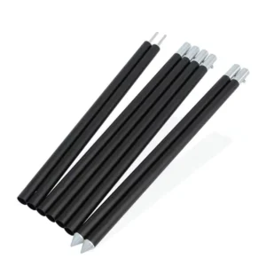Adjustable Collapsible Aluminum Camping Tent Pole 2.4 m x 32 mm