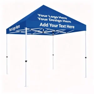 Advanced Double Oxford Waterproof Sublimation Printing Custom Advertising Tent for Outdoor Sports Experiential Marketing Brand