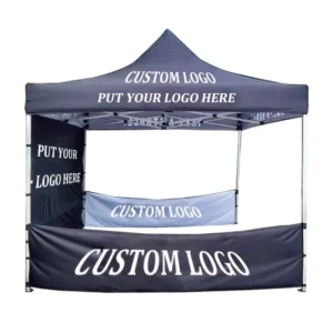 Advertising Commercial Exhibition Tent Aluminum Frame Trade Show Tent Custom Logo Waterproof Fire Retardant UV Resistant