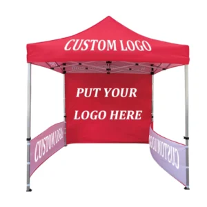 Advertising Exhibition Pop-Up Tent Canopy Large Custom Waterproof Fire Retardant Oxford Fabric Easy Installation Tent