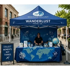 Advertising Outdoor Promotion Tent Portable Pop up Gazebo with Full Color Digital Printing for Business Campaign and Exhibition