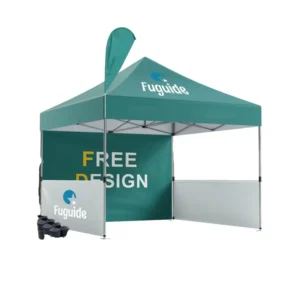 Advertising Promotion High Quality Oxford Cloth Double Square Tent Single/Double All Seasons Adjustable Trade Shows
