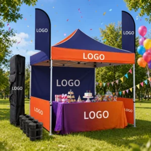 Advertising Tent OEM Custom Logo Pop up Tent for Exhibition Display