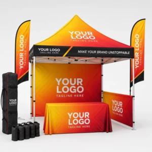 Advertising Trade Show Marquee Tent Party Event Instant Branded Gazebo Custom Printed Folding Canopy