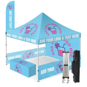 Advertising Trade Show Tents Party Event Instant Promotional Branded Custom Printed Folding Tradeshow Giveaways