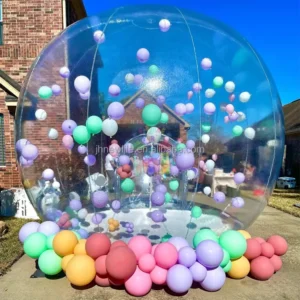 Air Blower Inflatable Bubble Tent Channel PVC Globe Clear Transparent Igloo Dome Tent Camping Event Wedding Party