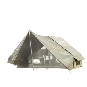 Air Column Inflatable Glamping Tent 12 Sqm 2 Room 1 Bedroom Double Layer 4 Season Waterproof Large Luxury Family Outdoor Camping