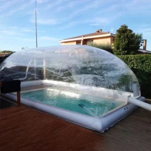 Airtight Clear Inflatable Swimming Pool Cover Dome Tent