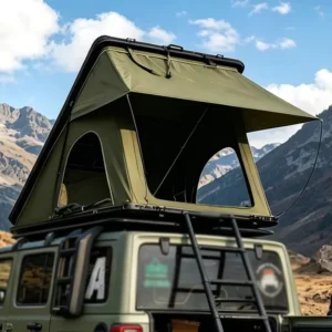 All Season 2 Person Camping Outdoor SUV Truck 4×4 Waterproof Hard Shell Rooftop Tent Aluminum