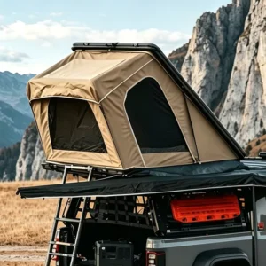 All Season 2 Person SUV 4×4 Waterproof Outdoor Folding Roof Top Camping Tent with Accessories