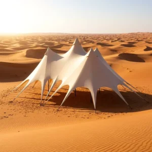 All Weather Waterproof Double Layer Oxford Fabric Beach Tent for Events