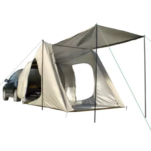 All model Family Camping Car Roof Tent Double Layer Waterproof Four Season Oxford Cloth 5kg Lightweight Rear Door Extension