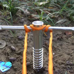 Alloy Tent Peg Stake Camping Canopyly Pegs Outdoor Trip Survival Kits