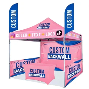 Aluminium Folding Pop Tent Waterproof Customized Color Indoor Outdoor Display Party Wedding Event Marquee Gazebo Trade Show