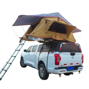 Aluminium Hardshell Rooftop Tent Quick Open with Ladder for Great Wall Cannon Shark 6 Ute