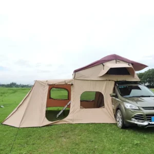 Aluminium Triangle Hard Shell Rooftop Tent for SUV Camping