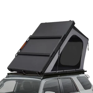 Aluminium Triangle Hardshell Rooftop Tent with Double Layer Four-Season Quick Automatic Opening for 4×4 Off-road Camping