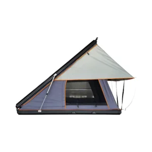 Aluminum 2 3 Person Oxford Fabric Rooftop Tent with Hard Shell Waterproof & Quick Setup for SUV Camping Four season Double Layer
