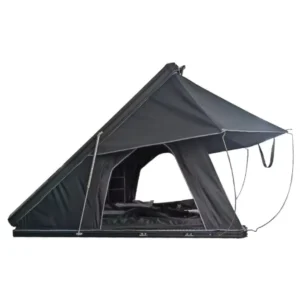 Aluminum 3-Person Rooftop Tent Hard Shell Pop-Up Waterproof Tent for Trucks, Cars, SUVs, and Vans