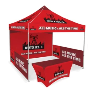 Aluminum 3×3 Outdoor Advertising Canopy Tent 10×10 Heavy Duty with Flags for Exhibition Events