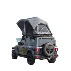 Aluminum 4WD SUV Soft Shell Double-Layer 3000mm+ Waterproof Four-Season Car Rooftop Tent Quick-Opening 300D