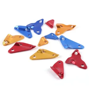 Aluminum Adjustment Belt Buckle Camping Hiking Tent Aluminum Wind Rope Buckle Cord Adjuster