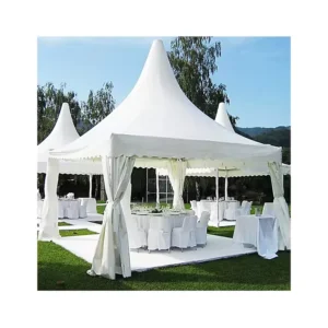 Aluminum Alloy 20x20ft Arabic High Pagoda Tent 3x3m 4x4m 5x5m 6x6m 10x10m Waterproof Party Wedding Tent Gazebo for Sale